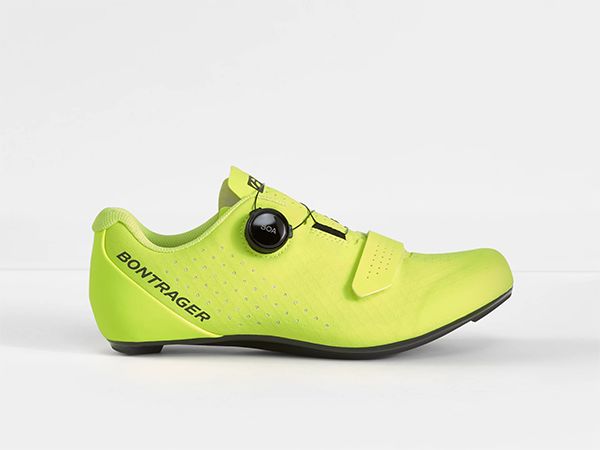 Chaussure de cyclisme sur route Bontrager Circuit - Jaune Radioactif