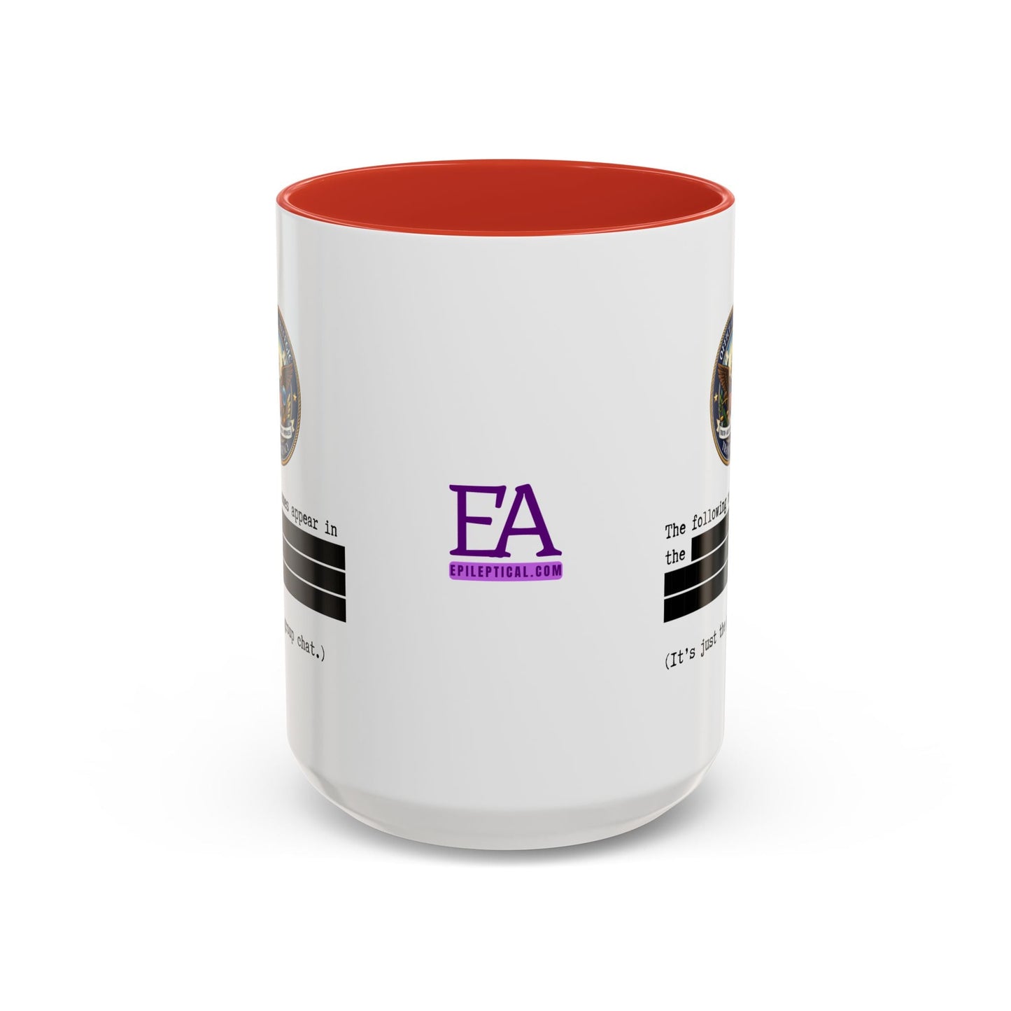 Unsealed Documents Coffee Mug – Political Satire Design