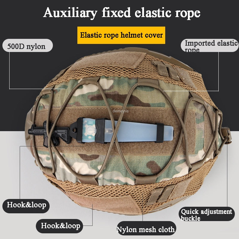 Funda Táctica para Casco Fast MH PJ BJ