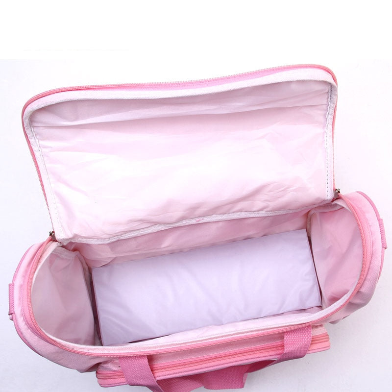 4-Piece Fashion Infant Diaper Bag Set for Moms