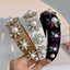 Retro Baroque Large Pearl Flower Set with Colorful Diamonds Fashion Hair Hoop - Korvel