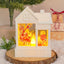 Christmas Gift LED Christmas Wind Light Electronic Candle Light Creative Night Light Christmas Tree Pendant Decorative Supplies - Korvel