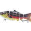 10cm 16.5g Multi-section Lure With Ring Beads Simulation Luya Multi-section Lure Submerged Bionic 6-section Lure - Korvel