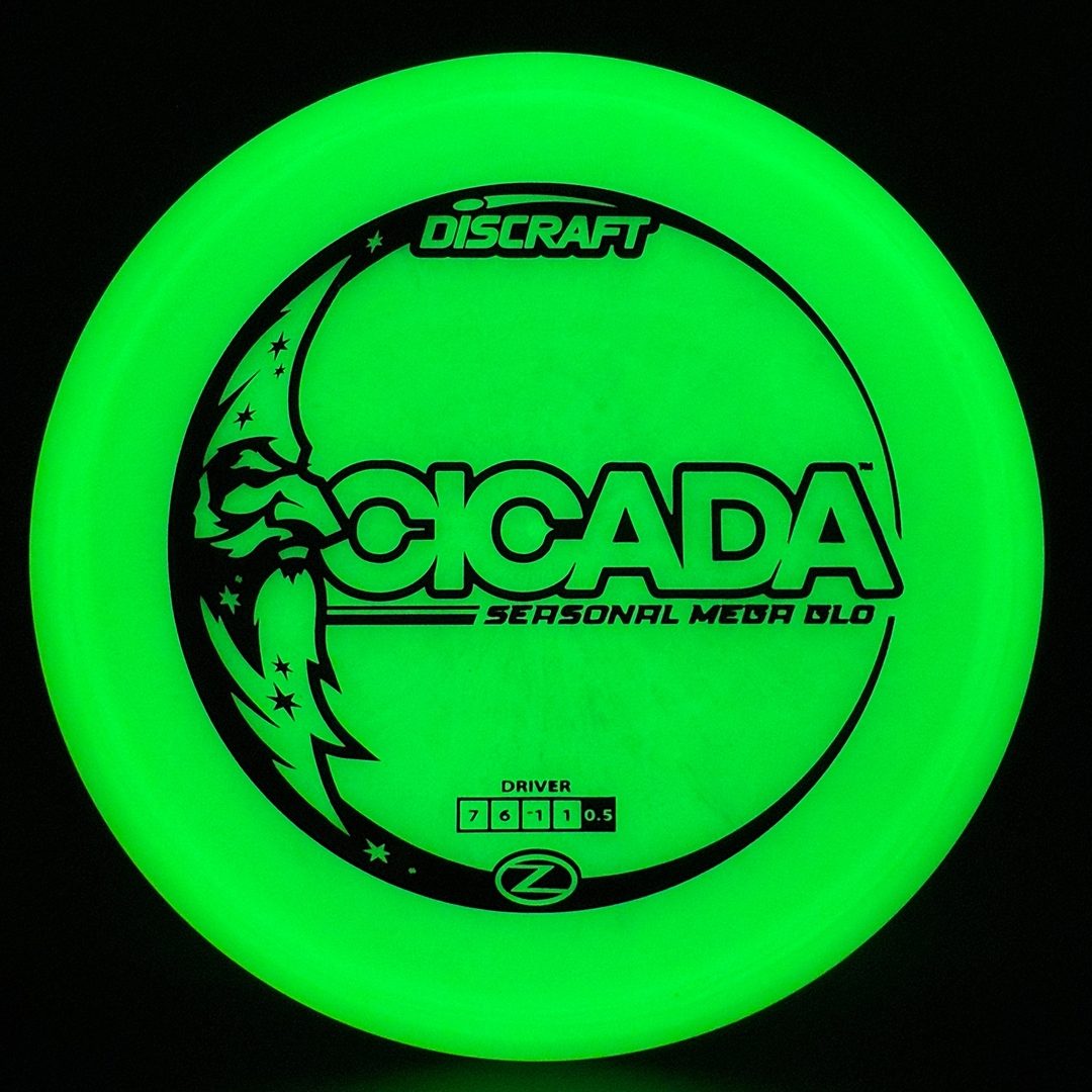 Discraft Mega Glo Cicada - Premium Glow Disc