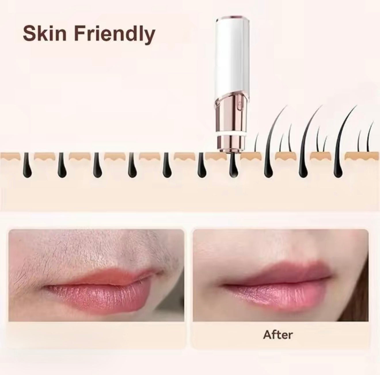 BrowSmooth 2-in-1 Facial Trimmer - Korvel