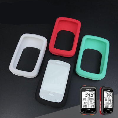 Magene Mckin C406 Code Watch Protective Cover Silicone Case Color Pro Case Anti-Fall Sleeve With High-Definition Film - Korvel