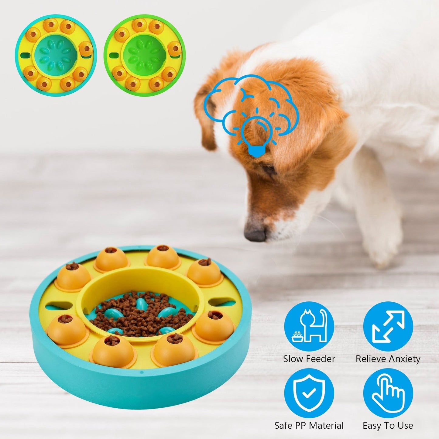 GBruno Comedero Puzzle para Perros