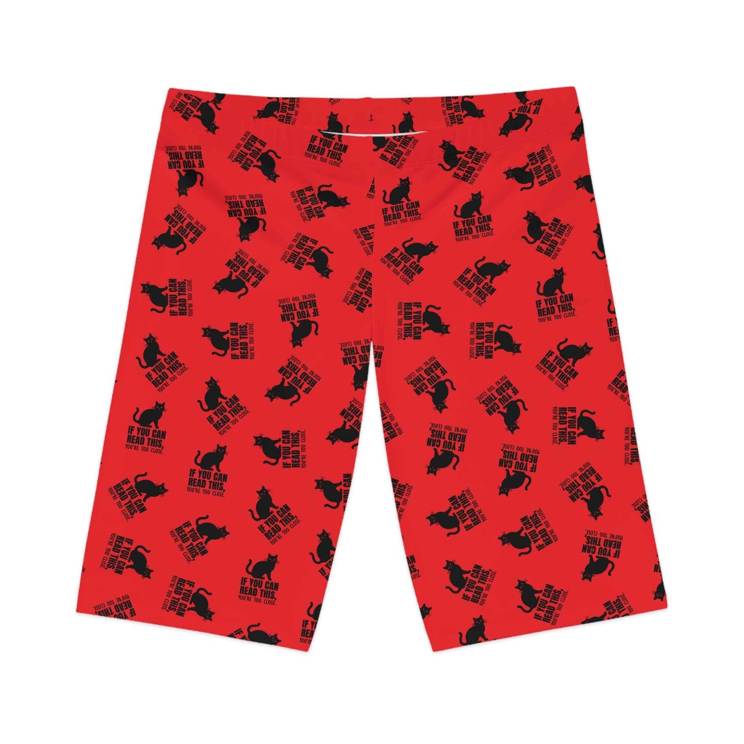 If You Can Read This Cat Cycling Shorts