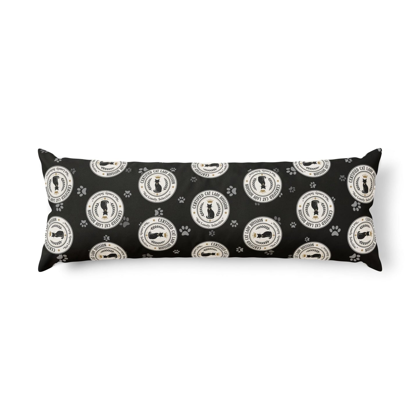 Coussin de corps de la division des amatrices de chats certifiées