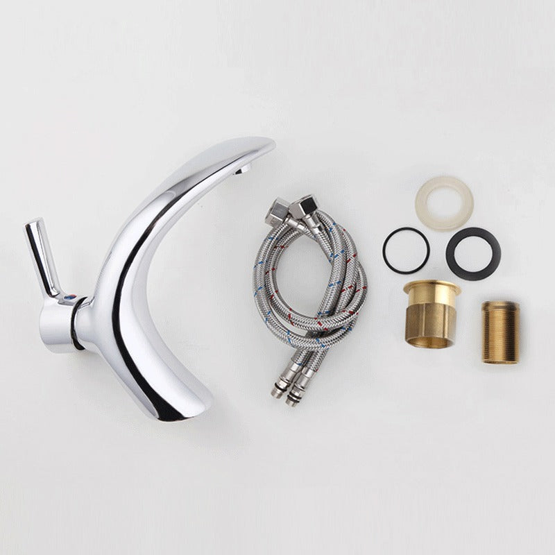 Elegant Copper Bathroom Sink Faucet