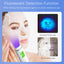 USB skin moisture tester, skin oil digital detection analyzer, including mask fluorescent detection pen - Korvel