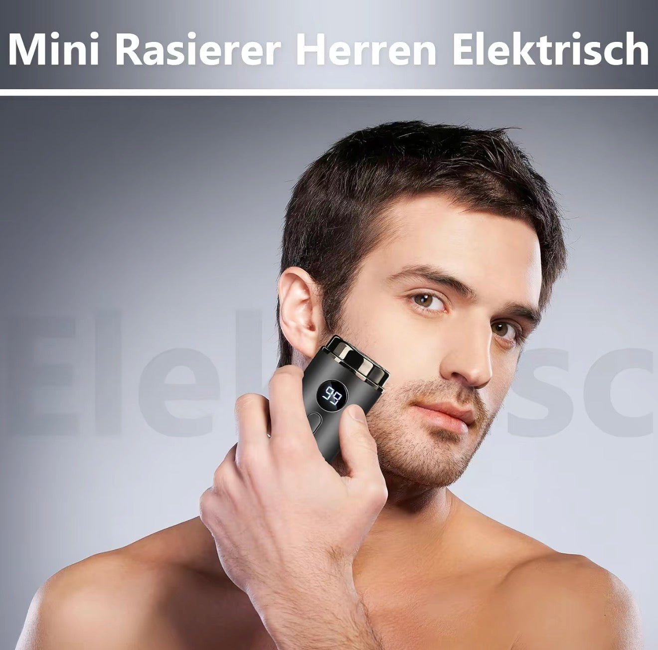 AquaShave Mini Razor - Compact Electric Shaver