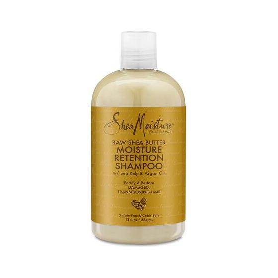 Shampoo de Rétention d'Hydratation au Beurre de Karité Brut SheaMoisture 384ml
