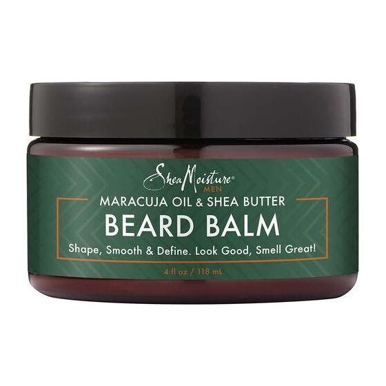 Bálsamo para barba SheaMoisture con aceite de maracuyá y manteca de karité - 4 oz