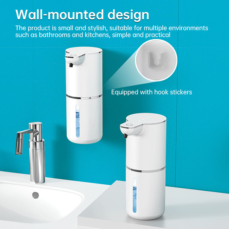Touchless Sensor Soap Dispenser for Bathroom & Kitchen. Offers Foam and Liquid Modes. - Korvel