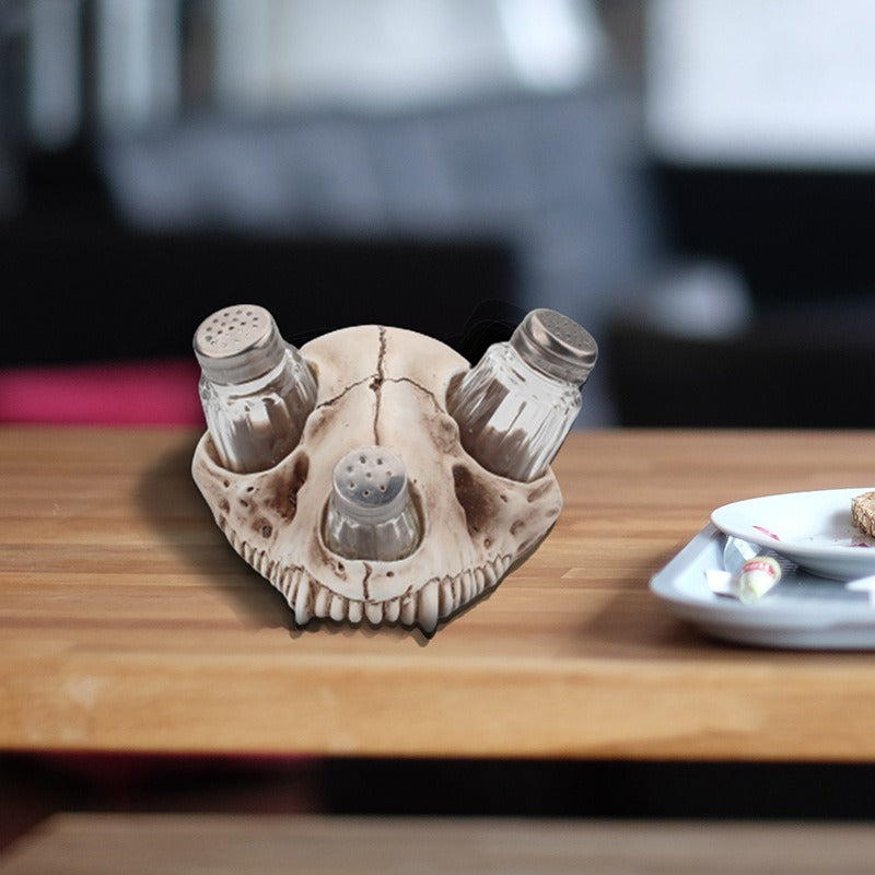 Cat Bone Base Seasoning Bottle Set Household Combination Glass Seasoning Jar Kitchen Storage Bottle - Korvel