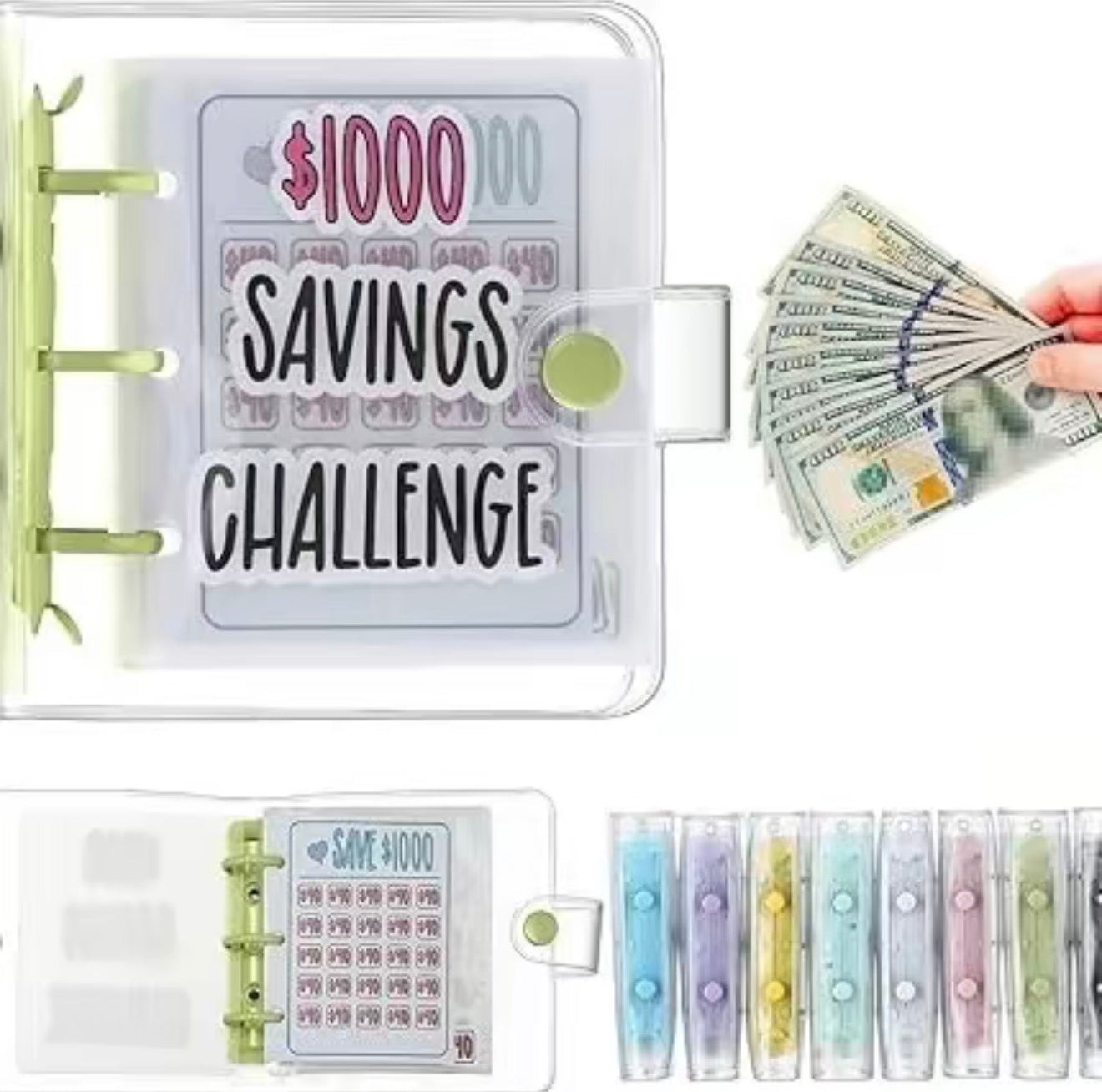 CashStash Challenge Binder - Organize Your Savings