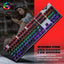 Personalized mechanical keyboard RGB luminous esports game keyboard wired blue axis full 104 key keyboard - Korvel