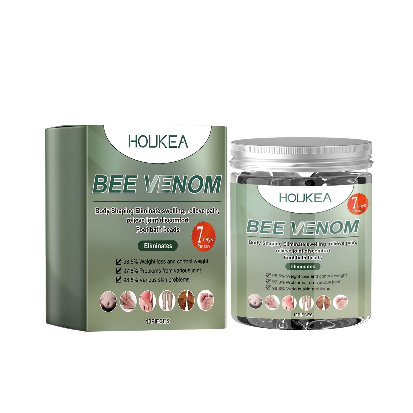 Bee Venom Foot Foam For Firming And Soothing Leg Foot Foam For Soothing Leg Discomfort - Korvel