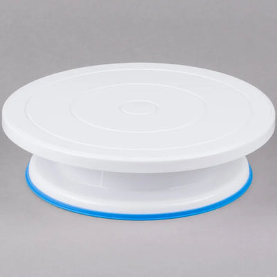 11" Revolving Plastic Cake Turntable with Non-Slip Base