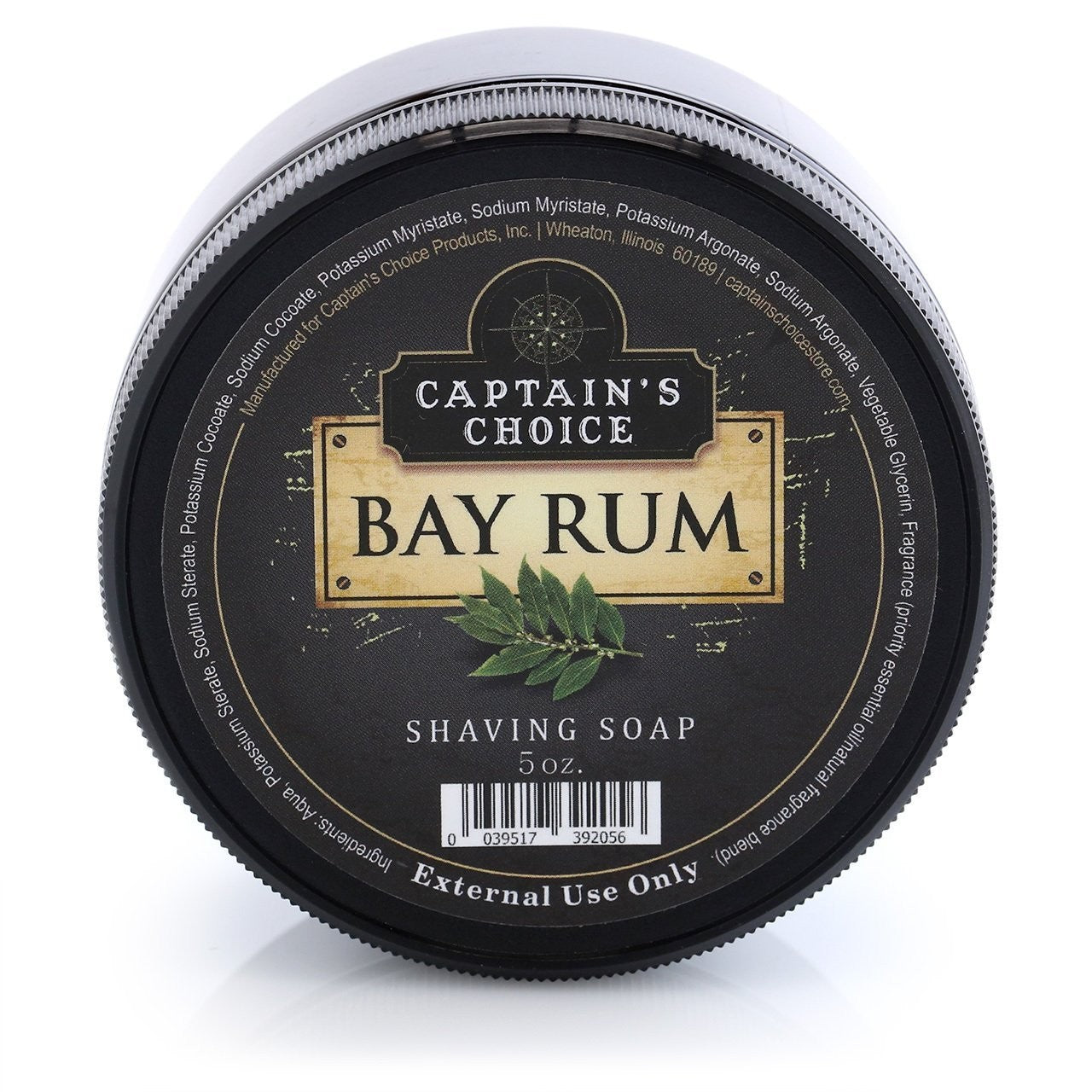 Captain's Choice Bay Rum Shaving Soap