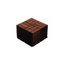 Acacia interlocking deck tile grid pattern, 10 pieces of 12 inch x 12 inch square brown Acacia hardwood outdoor flooring - Korvel