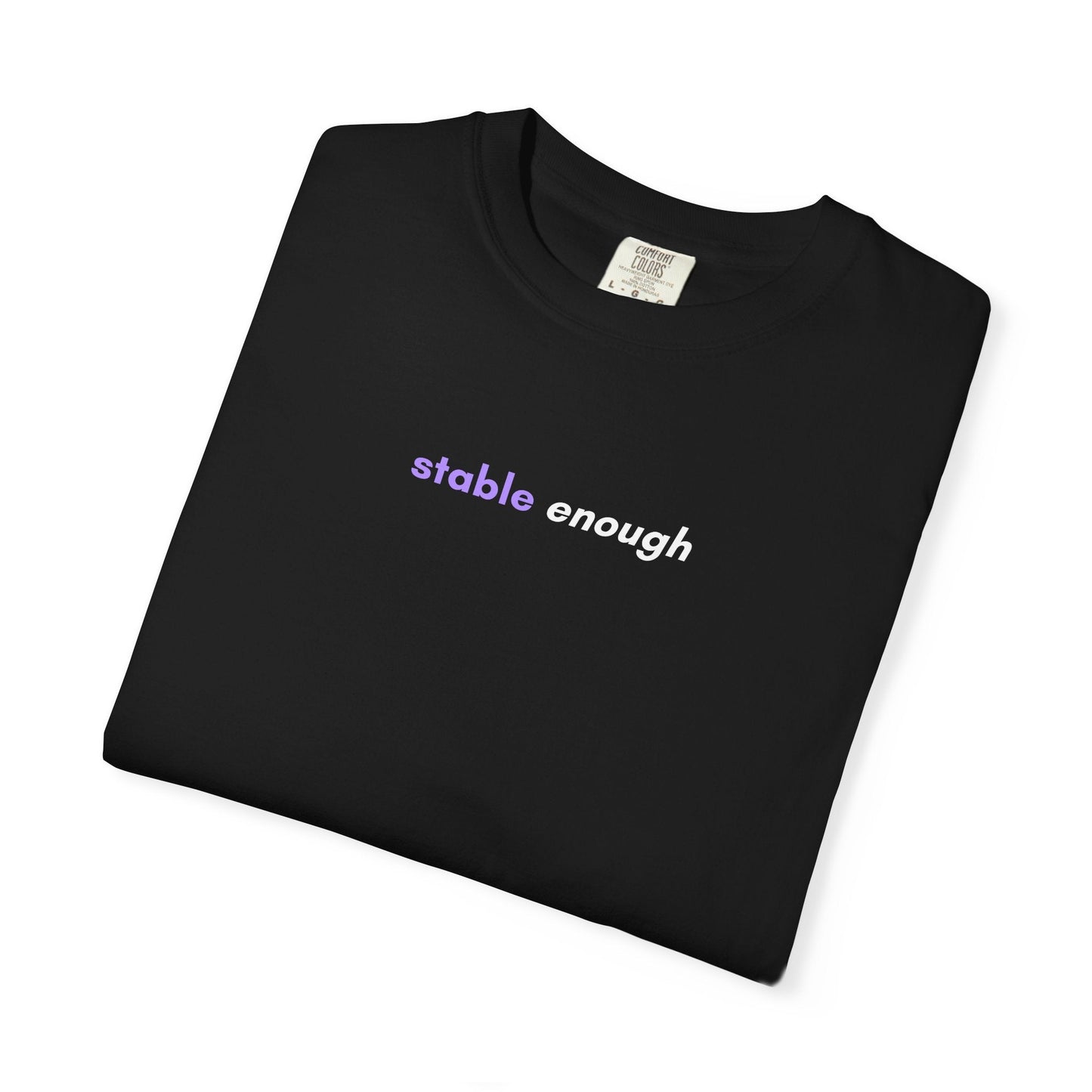 Camiseta de Conciencia sobre la Epilepsia Stable Enough