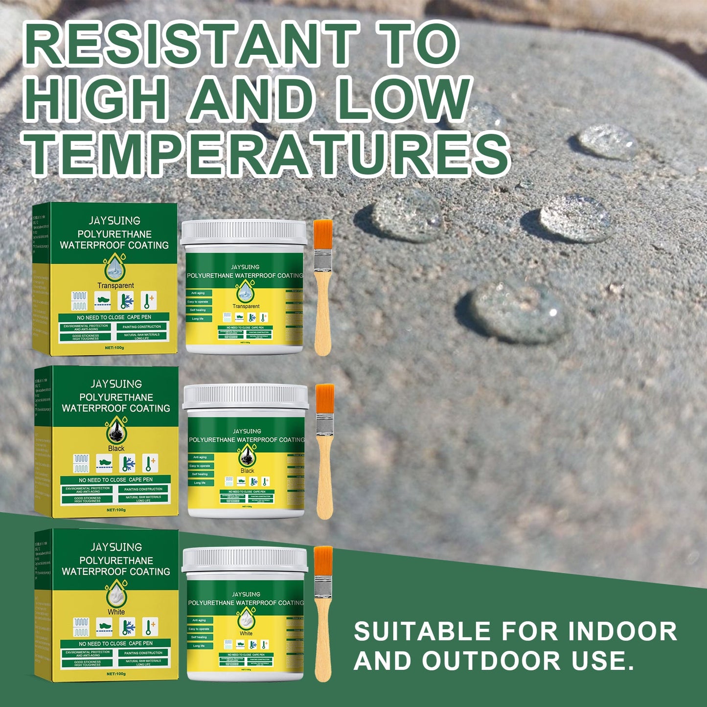 Recubrimiento Impermeable de Poliuretano Premium para Aplicaciones Versátiles
