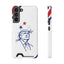 Minimal Line Portrait Samsung Case — Say Less Edition