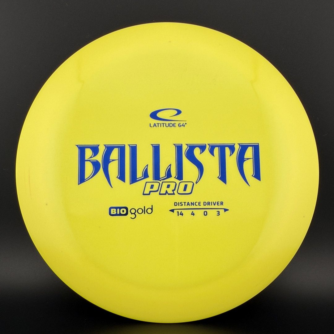 BioGold Ballista Pro Disc Golf Driver