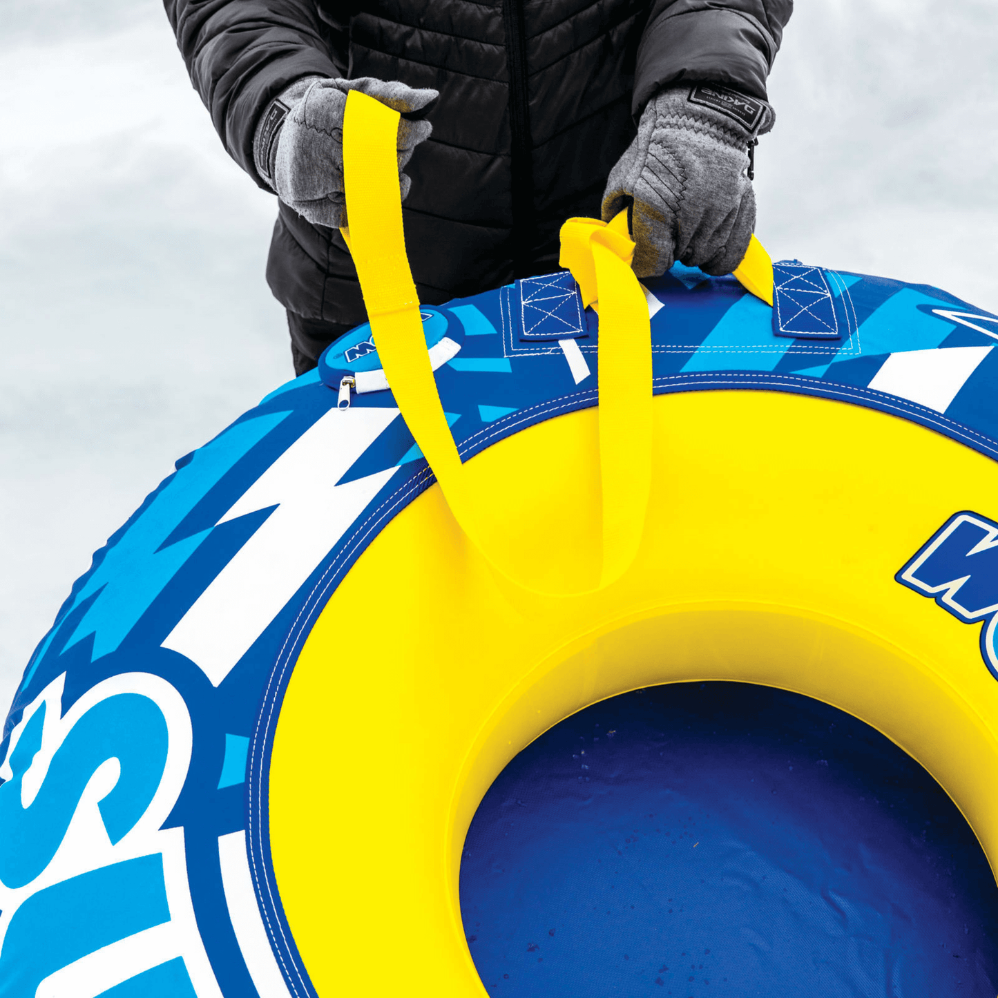 Tuyau de neige WOW Sports Surge avec fond en toile
