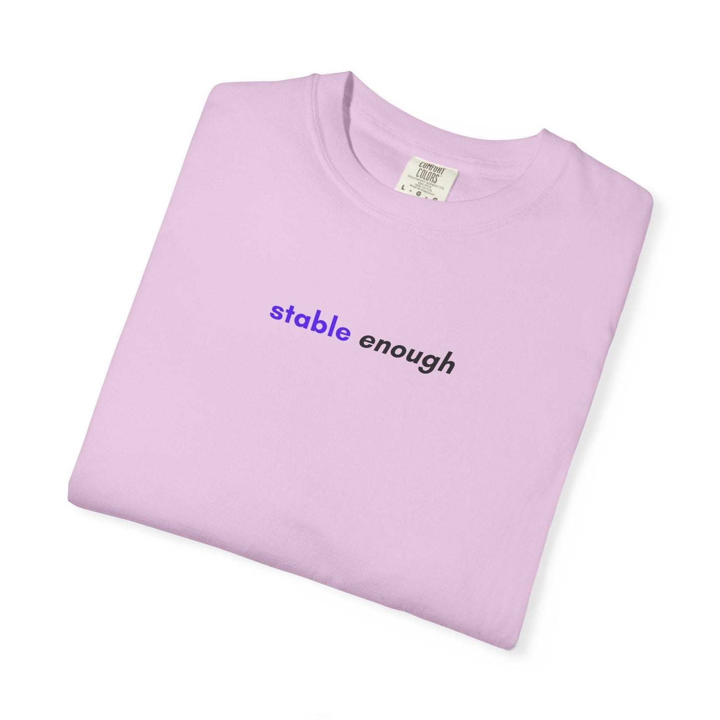 Camiseta de Conciencia sobre la Epilepsia Stable Enough