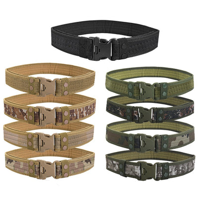 5.0 Oxford Cloth Tactical Belt Velcro Wrapped Outdoor Canvas Belt - Korvel