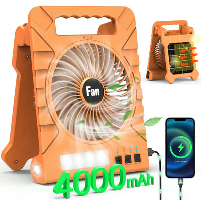 BreezeLite Solar Fan - Korvel