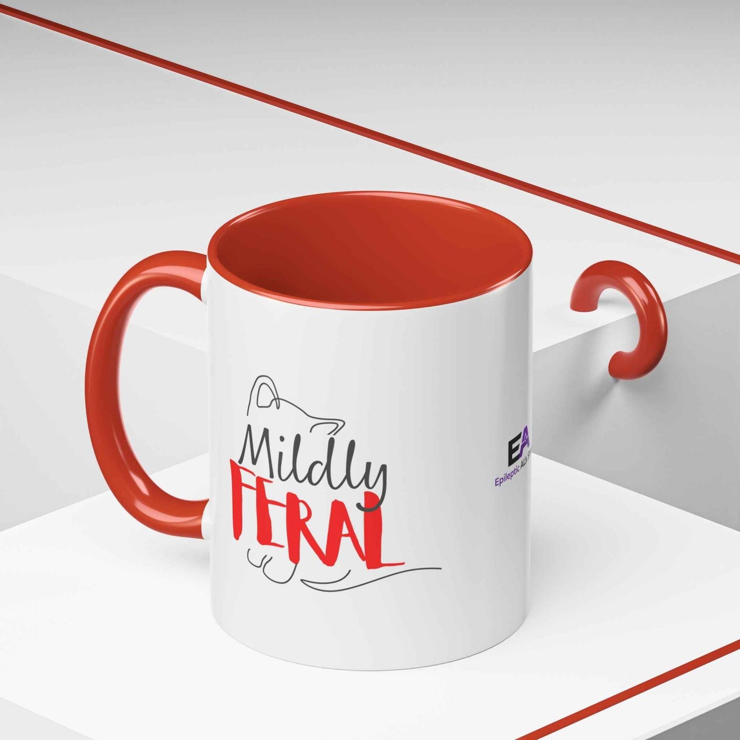 Mildly Feral Accent Mug — Morning Mood