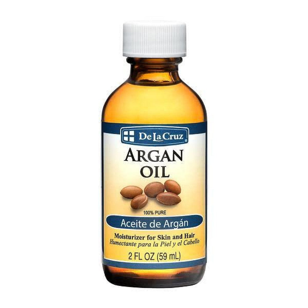 Huile d'argan pure pressée à froid De La Cruz - 2 Fl Oz