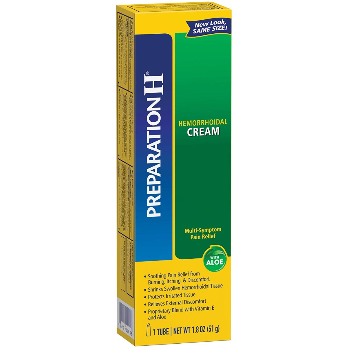 Preparation H Hemorrhoidal Cream with Aloe - Max Strength 1.8 Oz