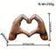 Internet celebrity graffiti, love gesture ornaments, home living rooms, offices, desktop exhibition halls, resin handicrafts, decorative products - Korvel