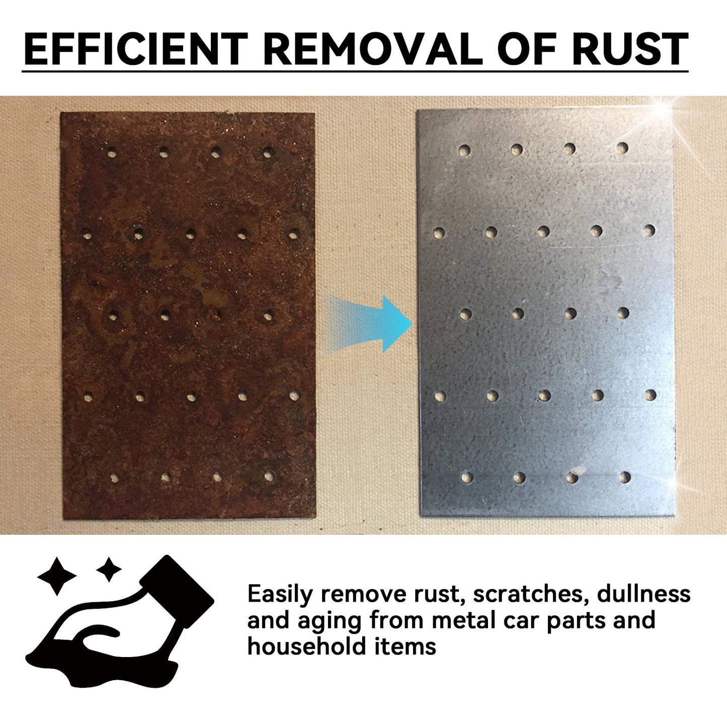 Premium Multi-Functional Rust Remover for Metal Surfaces