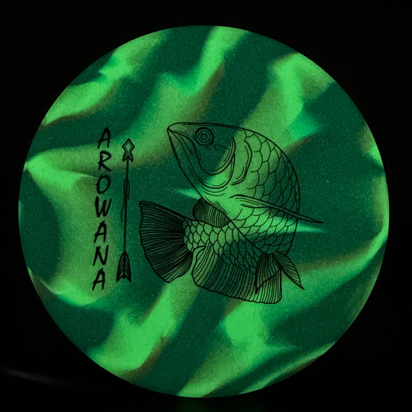 glO-G Arowana - Seafoam Disc Golf Putter