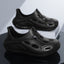 Soft soled toe hole slippers with simple breathable and comfortable fit for beach sandals - Korvel