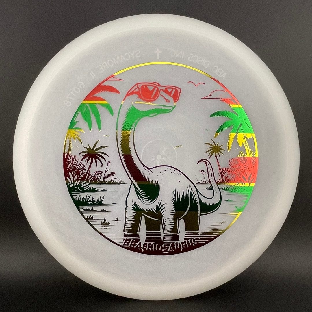 Glow Egg Shell Brachiosaurus - Édition Spéciale Disque de Disc Golf