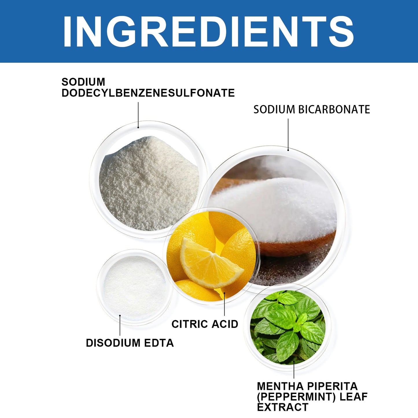 Effervescent Toilet Cleaning Tablets - Automatic Deodorizer