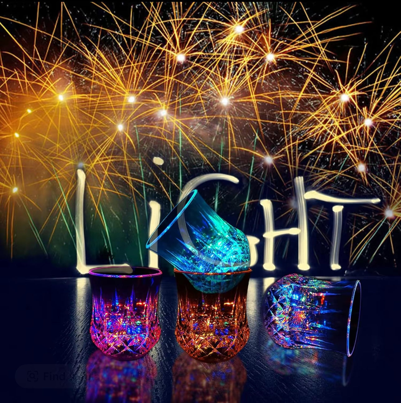 GlowSip Crystal Cups - Korvel