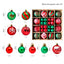 Christmas decoration 6cm electroplated ball plastic ball special-shaped painted Christmas ball gift Christmas tree pendant - Korvel