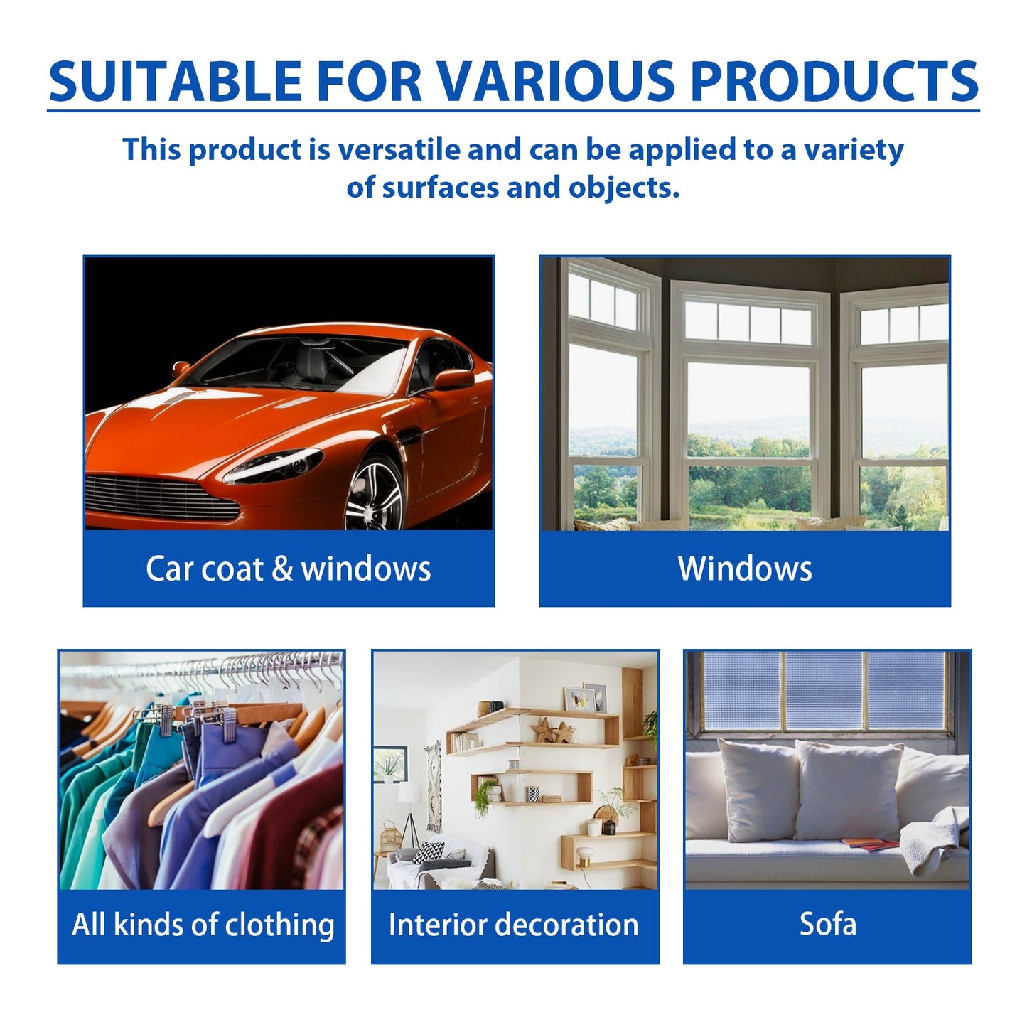 Multipurpose Nano Protection Spray, Tile Countertop Scratch Repair Stain Remover Multi-Functional Retreader - Korvel