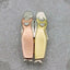 Sisterhood Brooch - Tricolor Best Friends Pin