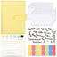 Carnet de budget à anneaux A6 - Cuir PU Macaron