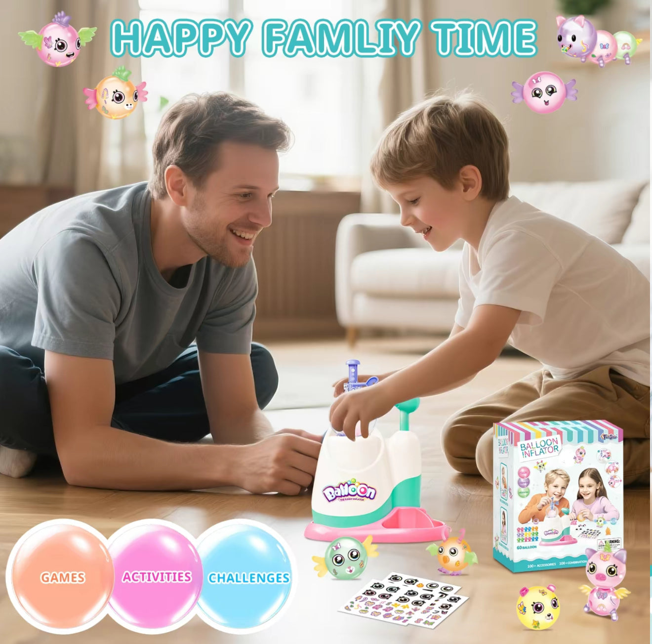 Kit DIY GlowSquish - Créez Vos Propres Jouets Lumineux
