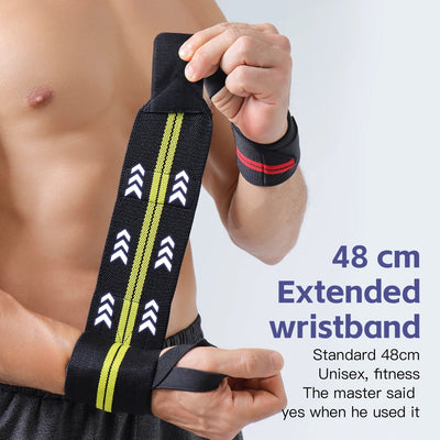 Fitness Strap Wrist Protector Sports Wrist Protector Joint Cover Elastic Bandage Power Band - Korvel